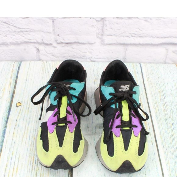 New Balance 327 Multicolor Rubber Lace Up Athletic Sneakers Shoes Size 3 M - Picture 5 of 9